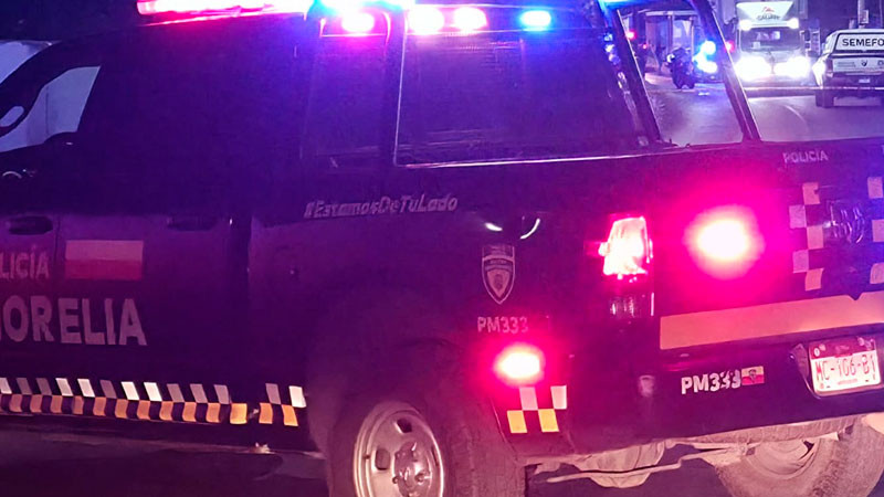 Investigan muerte de un individuo que cayó desde lo alto de una vivienda en Morelia, Michoacán 