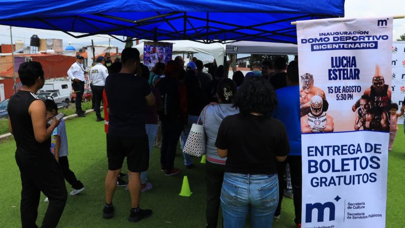 Gobierno de Morelia incia entrega gratuita de boletos para función de lucha libre 