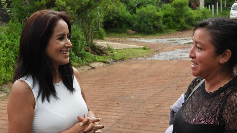 Escuchar y gestionar, el trabajo de Lucila Martínez en las colonias de Morelia 