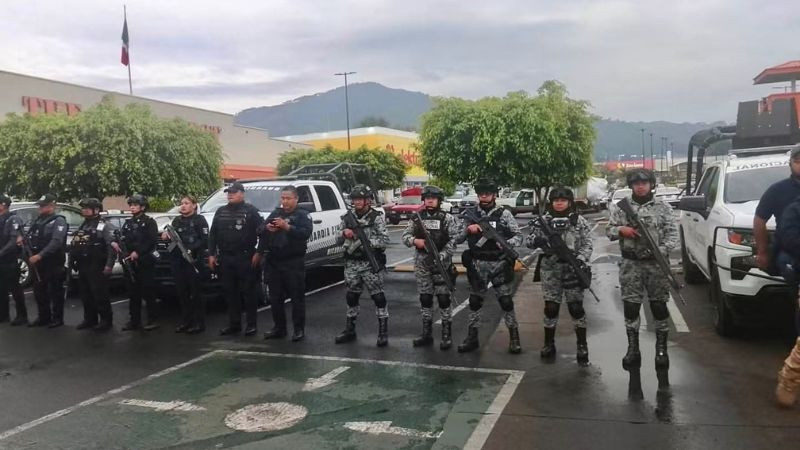 Aumentan operativos de seguridad en calles y avenidas de Uruapan 