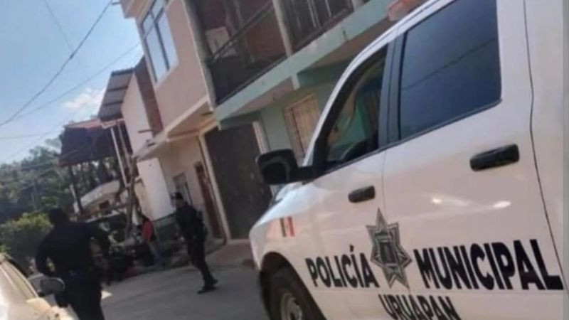 Ataque armado deja un hombre sin vida en la colonia Bosques del Oriente de Uruapan 