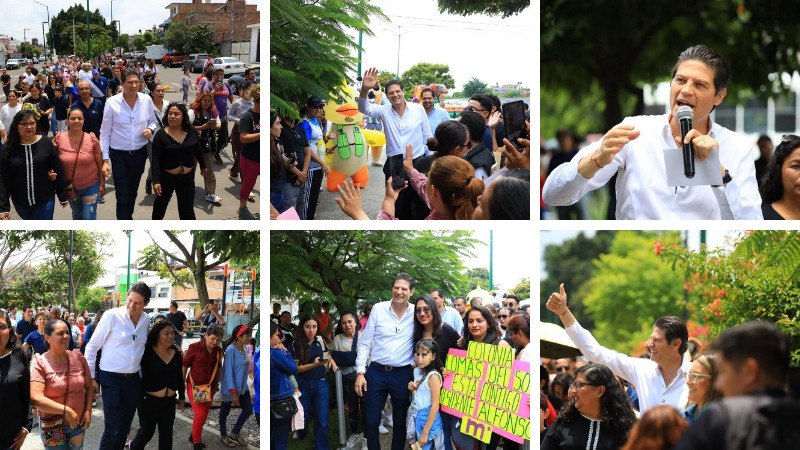 Con activación familiar, Alfonso Martínez inaugura parque lineal de Avenida Quinceo 