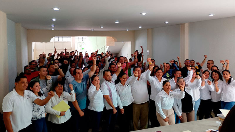 SUTOPIMBI buscará garantizar derechos laborales y mejoras para trabajadores del IMSS-Bienestar: Maldonado Torres 