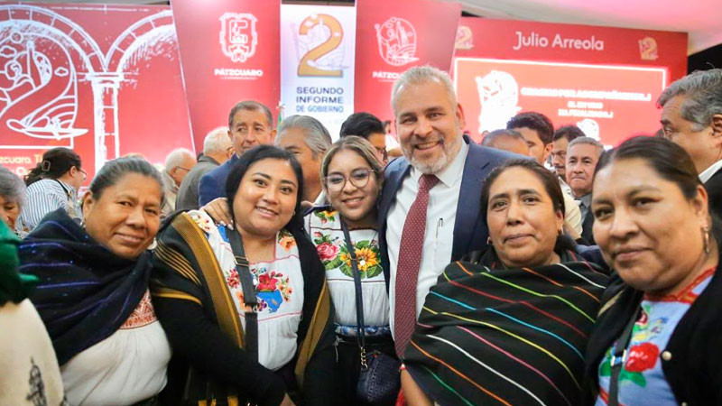 Pátzcuaro tiene otra cara, la transformación se nota: Bedolla 