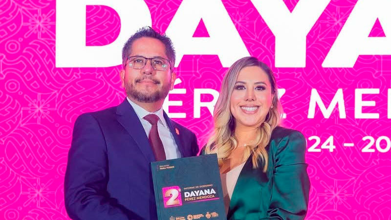 Dayana Pérez Mendoza rinde su Segundo Informe de Gobierno y destaca avances que transforman Salvador Escalante 