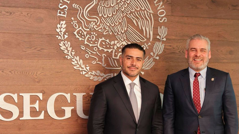 Bedolla se reunirá con Harfuch para dar continuidad al plan de seguridad y exportación de aguacate 