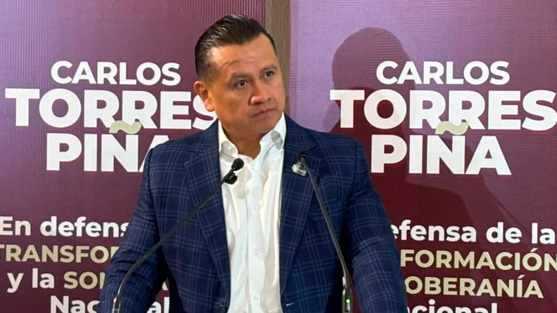 Alianza de la 4T con el PRD Michoacán depende de la decisión del nacional, afirma Torres Piña 