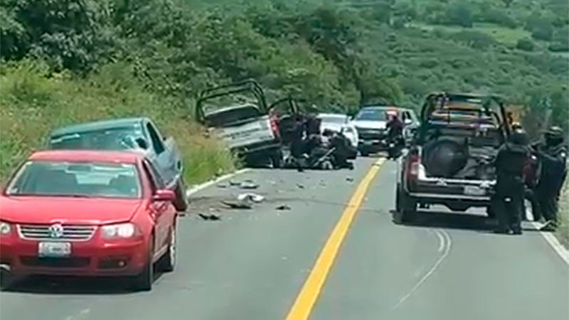Emboscada a policías deja un elemento fallecido y otro herido en Pénjamo, Guanajuato 
