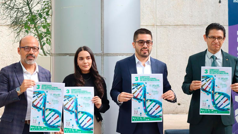 Morelia será sede del 3er Simposio Internacional de Biotecnología 