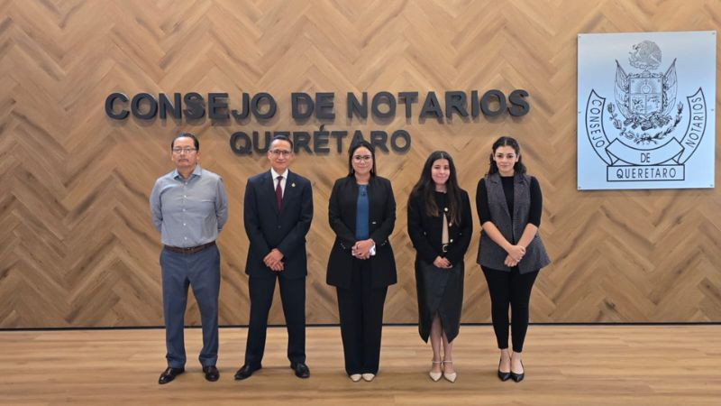 IEEQ coordina acciones con Notarios y Registro Catastral de Querétaro para elecciones de 2027 