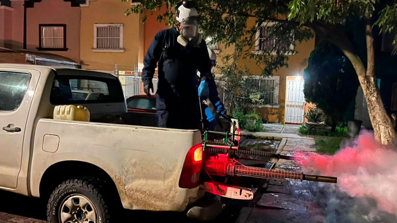 Alfonso Martínez amplía la cobertura de acciones preventivas contra el dengue en Morelia 