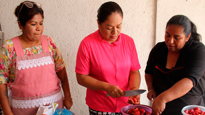 Saderm fomenta capacitación y autoempleo en tenencias de Morelia 