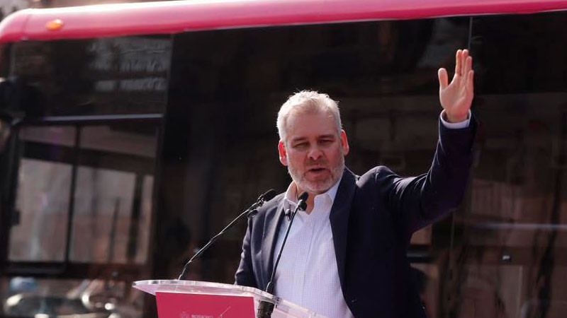 Con 9 mil 185 mdp y sin deuda, Michoacán impulsa plan histórico de transporte público 
