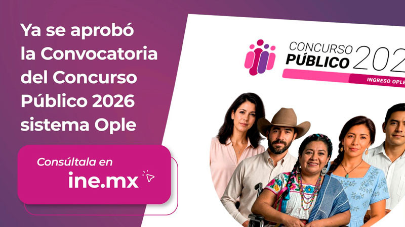 Últimos días para registrarse: IEM ofrece seis oportunidades para integrarse al Servicio Profesional Electoral 