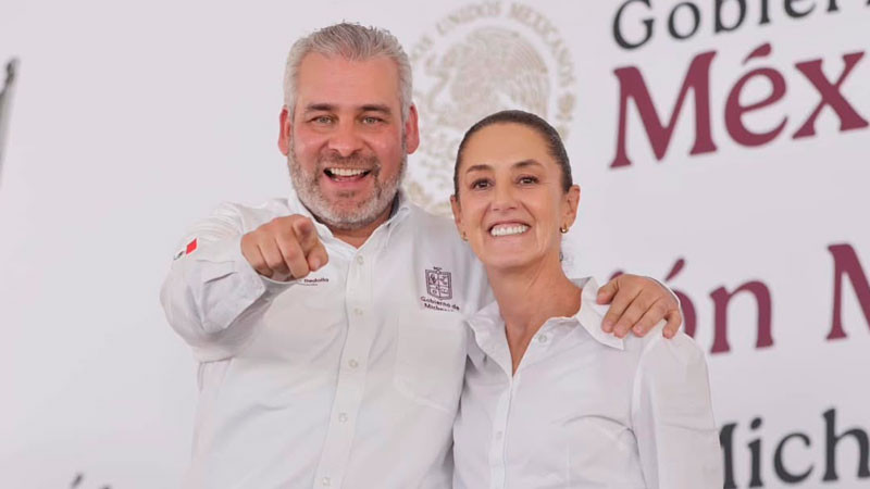 Agradece Bedolla a Sheinbaum por el apoyo para restablecer al 100% la exportación de aguacate 