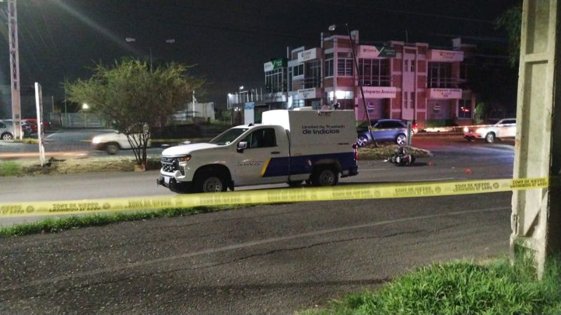Motociclista pierde la vida tras accidente en avenida México-Japón, en Celaya 