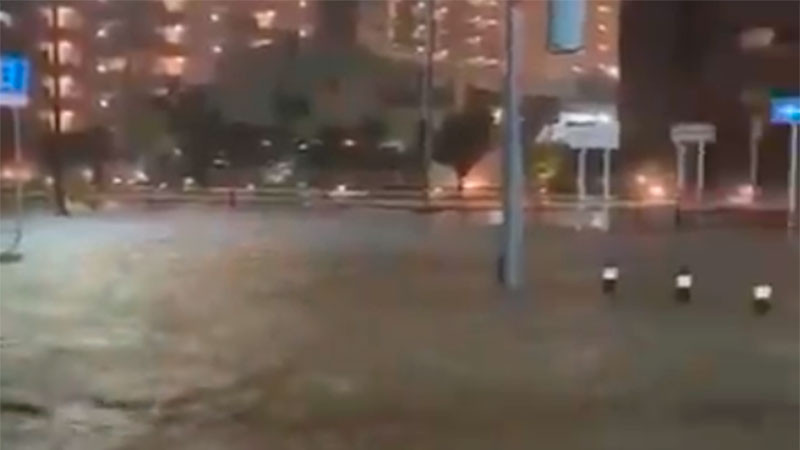 Lluvias torrenciales dejan a miles varados en aeropuerto de Narita de Tokio, Japón  