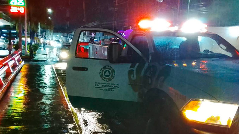 Río Grande de Morelia permanece bajo vigilancia por aumento en su nivel 