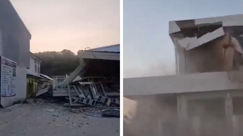 Terremoto de magnitud 7.7 activa alerta de tsunami en Indonesia 