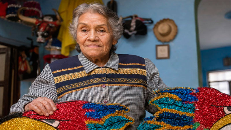 Fallece María Eugenia Torres Alanís, maestra y guardiana de la tradición del Misterioso Torito de Petate de Morelia 