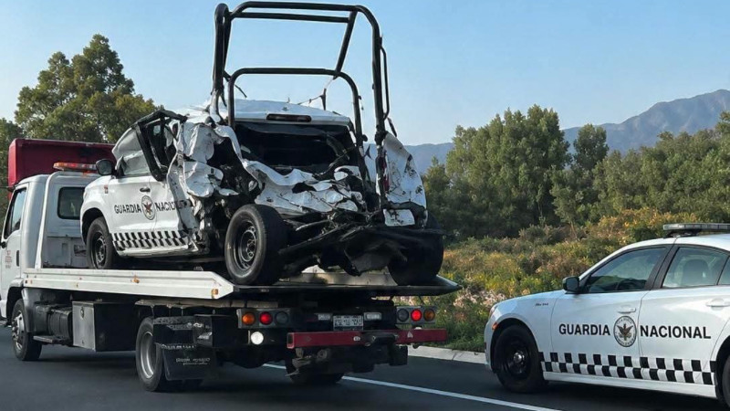 Sargento de la Guardia Nacional pierde la vida tras choque con tráiler en la autopista México-Guadalajara 