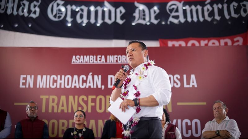 Con más de 40 municipios recorridos, Torres Piña afianza su cercanía con los michoacanos 