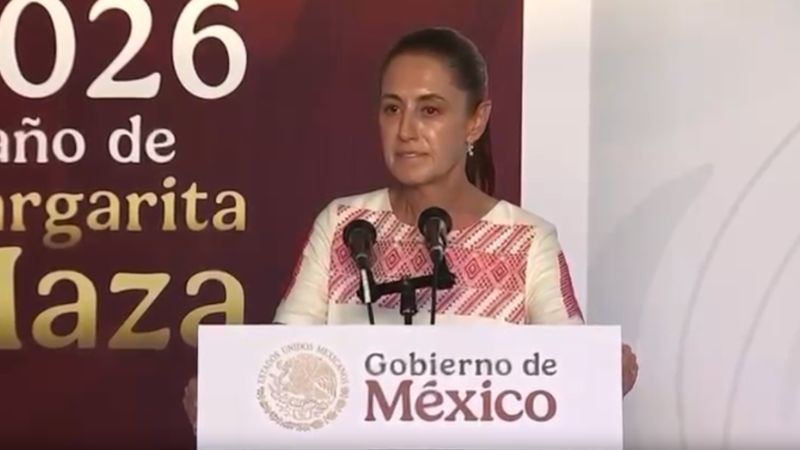 “Una visa no define a una persona; en México el pueblo manda”: Sheinbaum 