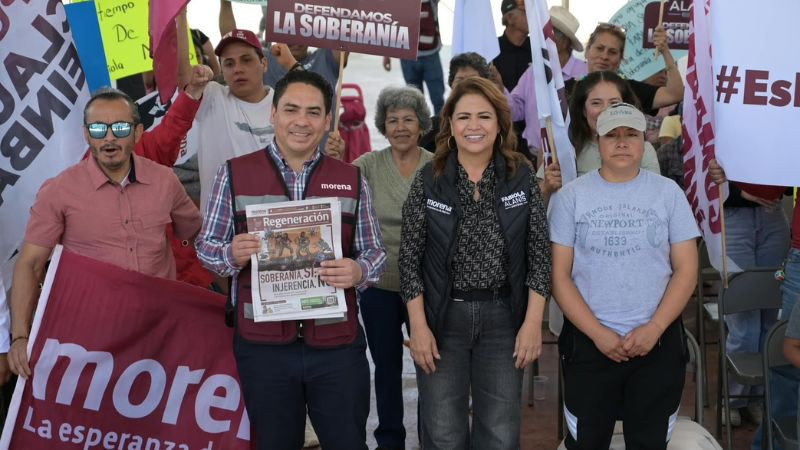 En Zacapu, Morena refrenda unidad y respaldo a Claudia Sheinbaum: Fabiola Alanís 