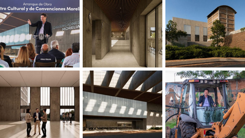  Alfonso Martínez proyecta obras estratégicas con Centro Cultural y de Convenciones de Morelia 