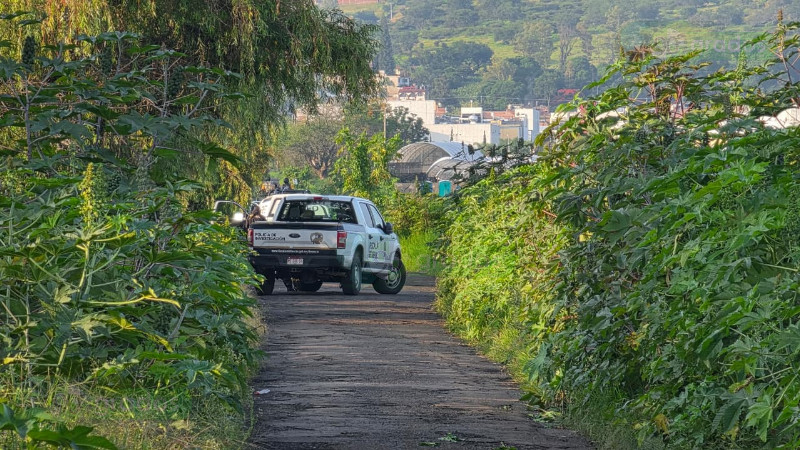 Hallan a joven sin vida en Jacona, Michoacán; permanece sin identificar 