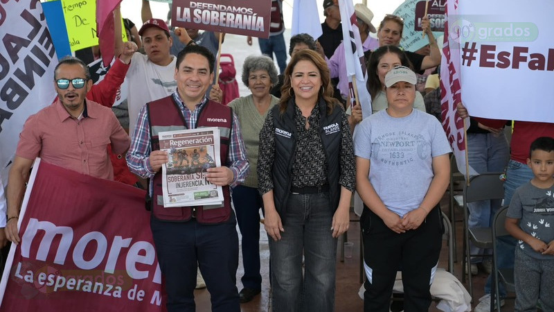 En Zacapu, Morena refrenda unidad y respaldo a Claudia Sheinbaum: Fabiola Alanís 