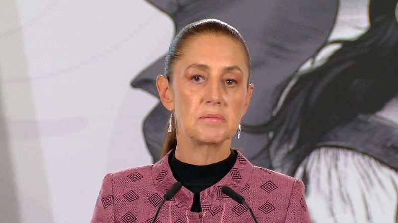 Anuncia Sheinbaum fallecimiento de dos mexicanos tras sismo en Colombia 