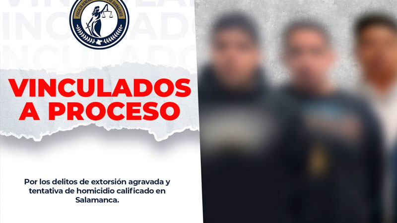 Caen cuatro presuntos extorsionadores; habrían escalado amenazas hasta ataques a balazos en Guanajuato 