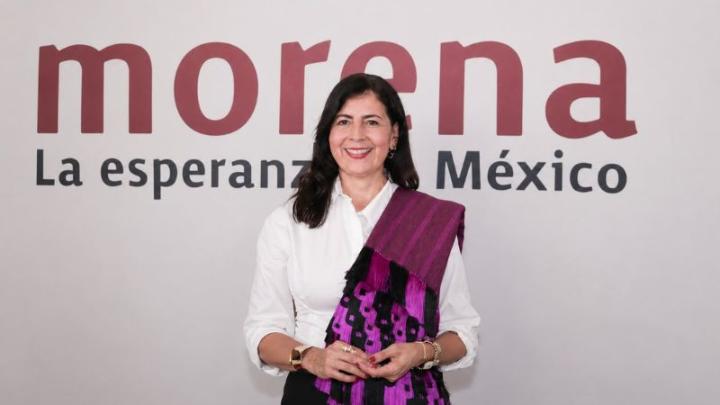 Gaby Molina, la mejor evaluada entre los perfiles de Morena 