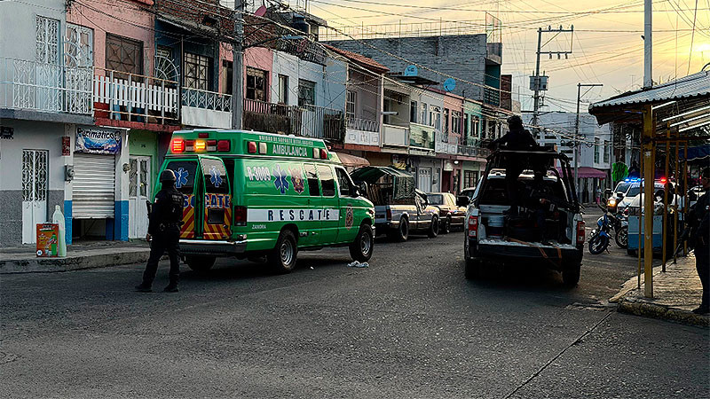 Balean a pareja en la colonia Jardines de Catedral en Zamora, Michoacán; resultaron heridos 
