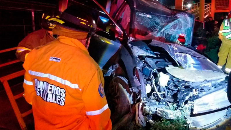 Muere un hombre en accidente automovilístico en Tarímbaro, Michoacán  
