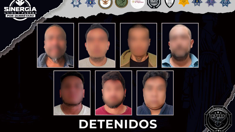 FGEQ ejecuta cateos simultáneos; siete personas fueron detenidas en la zona metropolitana y la región del estado 
