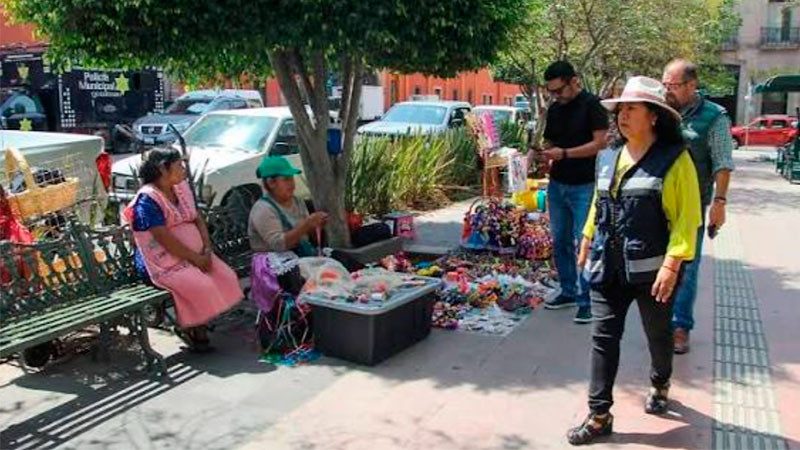 Respaldan comerciantes seguridad del Centro Histórico de Querétaro 