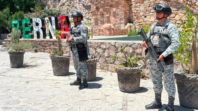 Guardia Nacional despliega estrategia tripartita de seguridad, proximidad y vigilancia vial en Querétaro 