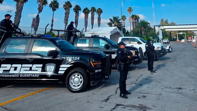 Refuerza Querétaro seguridad en límites con Guanajuato y Michoacán  
