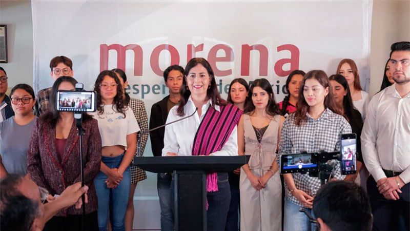 Las juventudes ya están transformando Uruapan y Michoacán: Gaby Molina 
