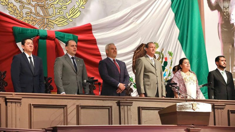 Congreso reconoce a Bedolla como pionero en la defensa de autogobiernos indígenas 