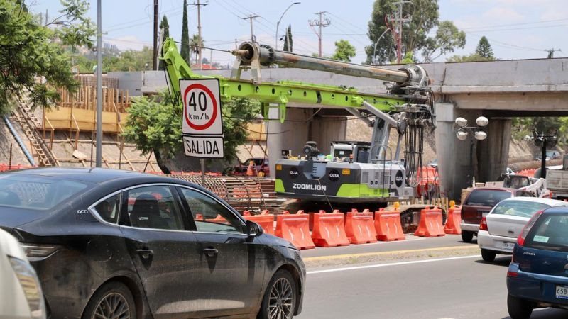Obras del tren México-Querétaro en Bernardo Quintana concluirían antes de lo previsto 