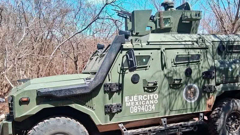 Despliegan más de mil militares para reforzar seguridad en Mazatlán, Sinaloa 