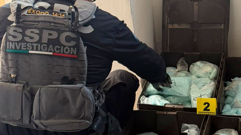 Aseguran 120 kilos de opioide sintético en Baja California; dan golpe multimillonario al crimen 