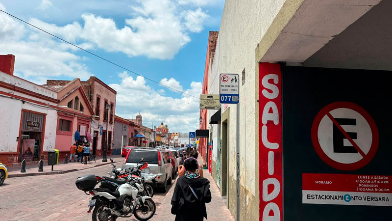 Avanza app para estacionamientos en el Centro Histórico de Querétaro 