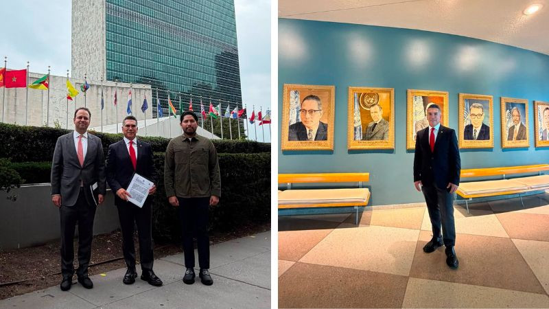 Denuncia Alejandro Moreno ante ONU al gobierno de Morena por violación de Derechos Civiles y Políticos 