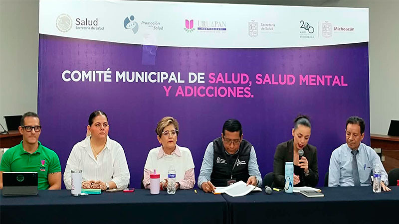 Comité Municipal de Salud de Uruapan reforzará acciones contra adicciones, dengue y en apoyo a niños con cáncer 