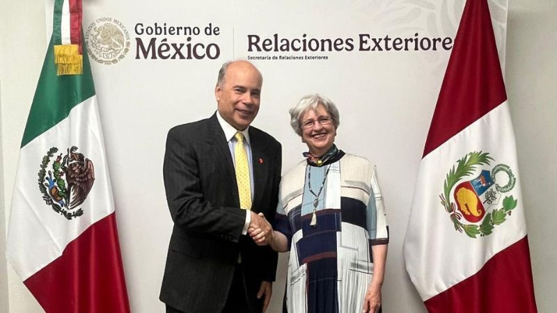 México y Perú retoman su agenda bilateral; revisarán requisito de visa para peruanos 