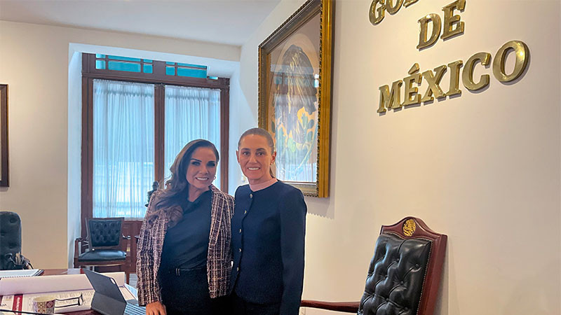 Mara Lezama y Sheinbaum refuerzan estrategia contra el sargazo en Quintana Roo 